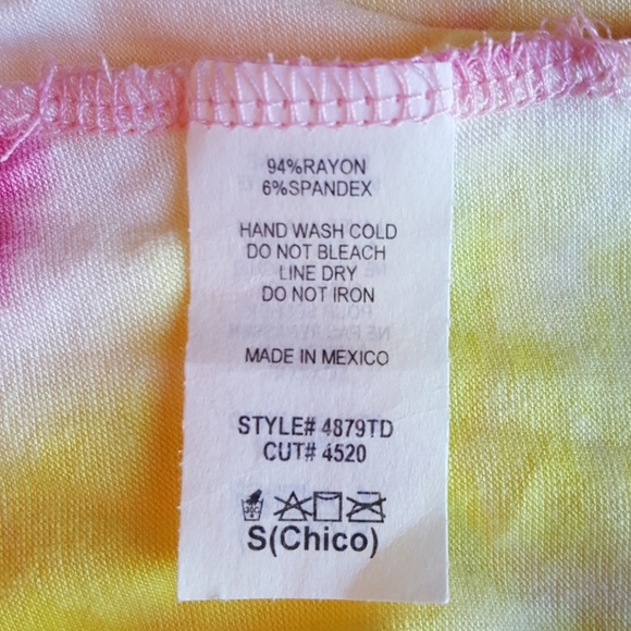 2 for $ 30 Anthropologie Ginger G Tie Dye T-shirt - Picture 3 of 3